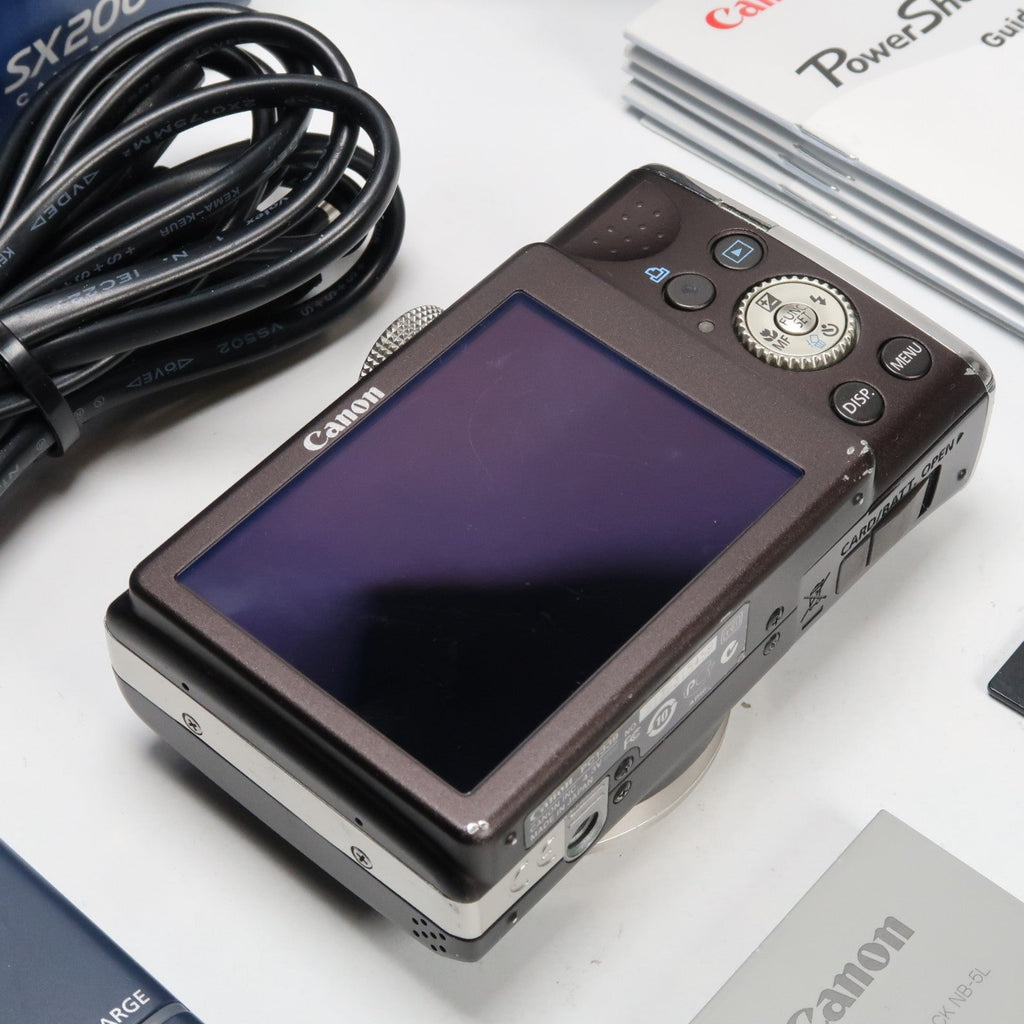 Canon PowerShot SX200 IS 12.1MP 12x Digital Camera Brown