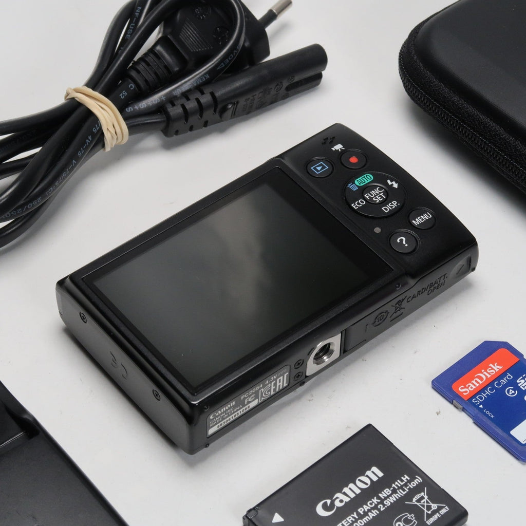 Canon IXUS 155 20.0MP Digital Camera Black – Mint Condition