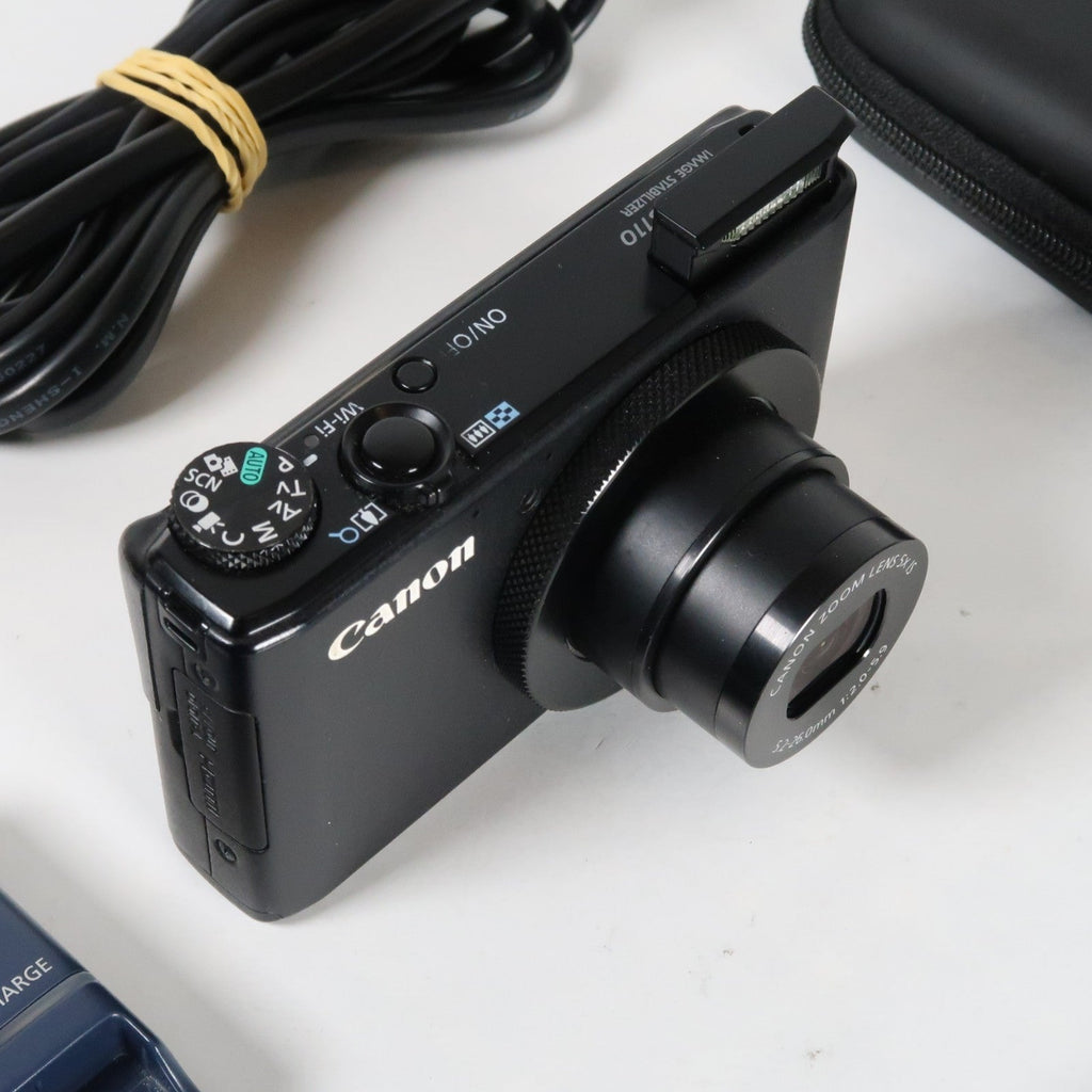 Canon PowerShot S110 12.1 MP Digital Camera Black – Original Packaging – Excellent