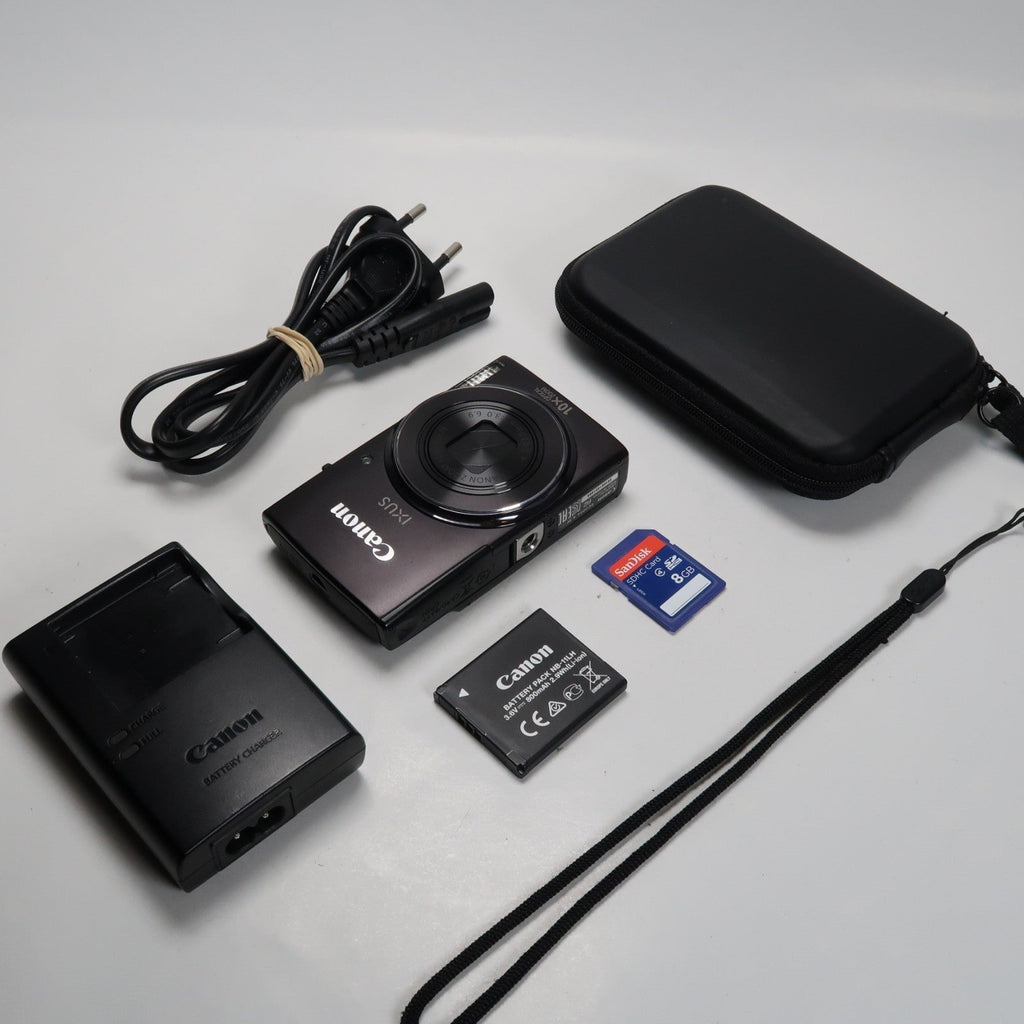 Canon IXUS 155 20.0MP Digital Camera Black – Mint Condition