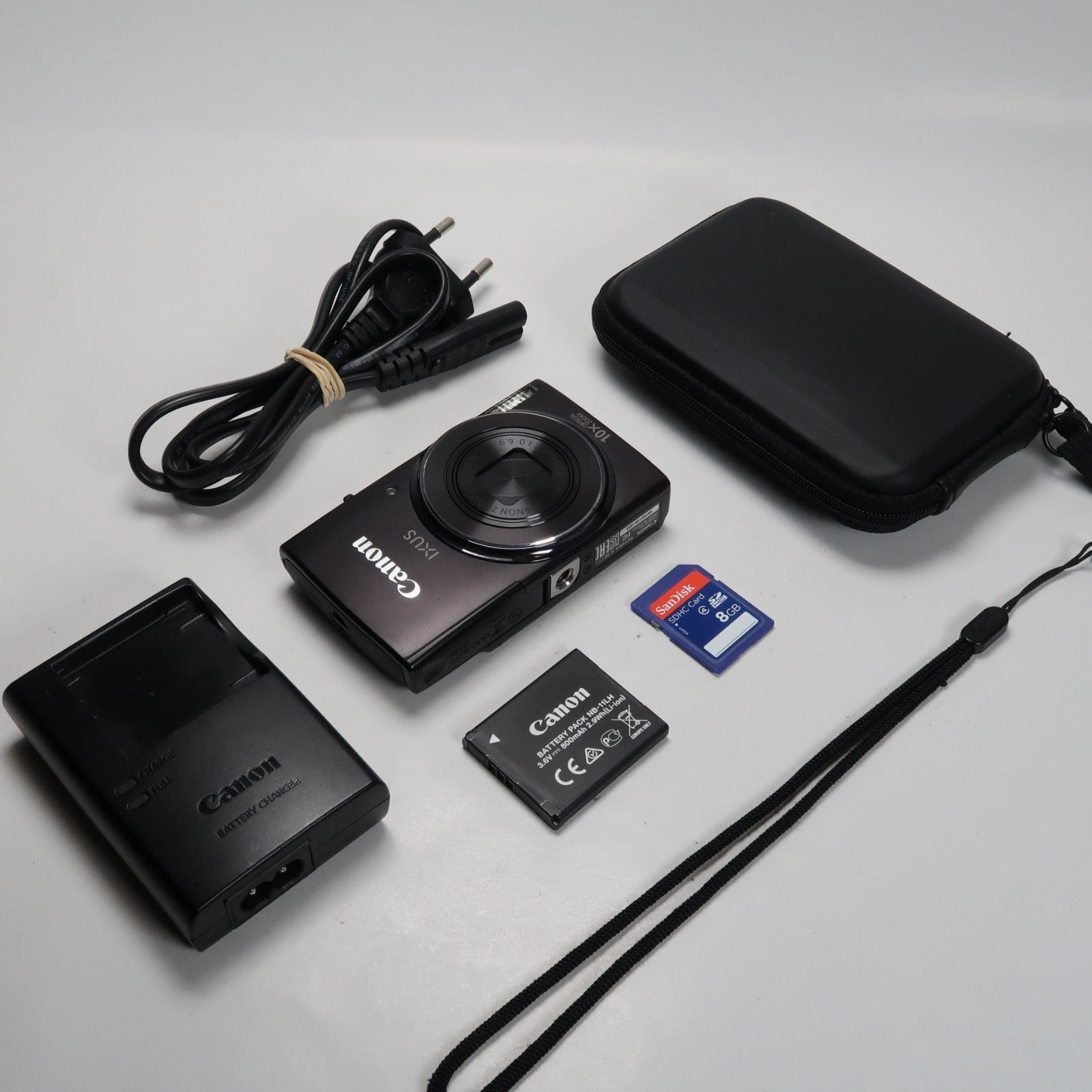 Canon IXUS 155 20.0MP Digital Camera Black – Mint Condition