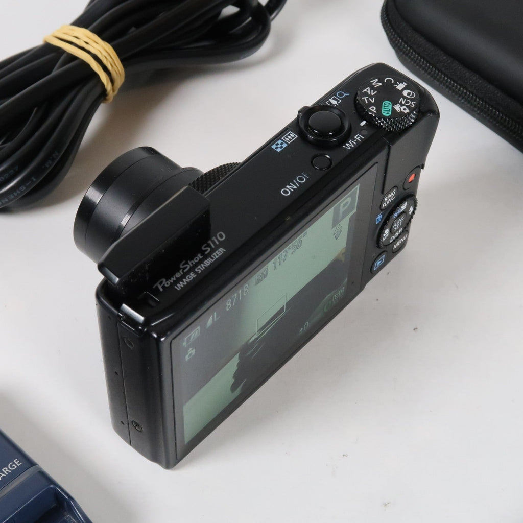 Canon PowerShot S110 12.1 MP Digital Camera Black – Original Packaging – Excellent
