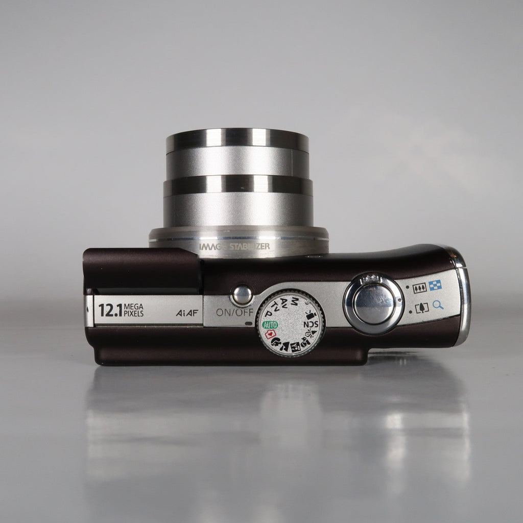 Canon PowerShot SX200 IS 12.1MP 12x Digital Camera Brown