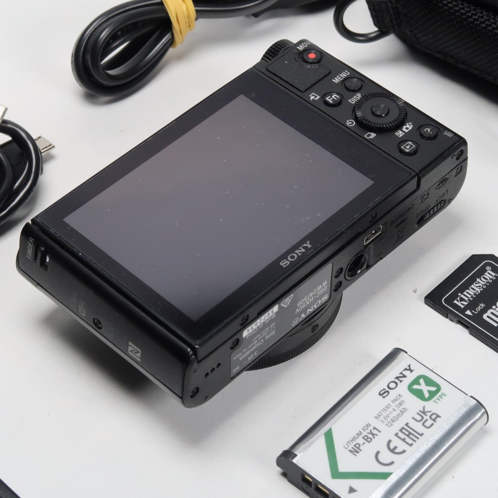 Sony Cyber-shot DSC-HX90V 18.2MP Digital Camera – Excellent Condition, Original Packaging