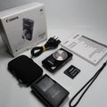 Canon IXUS 177 Black 20.0MP 8x Digital Camera – Mint Condition