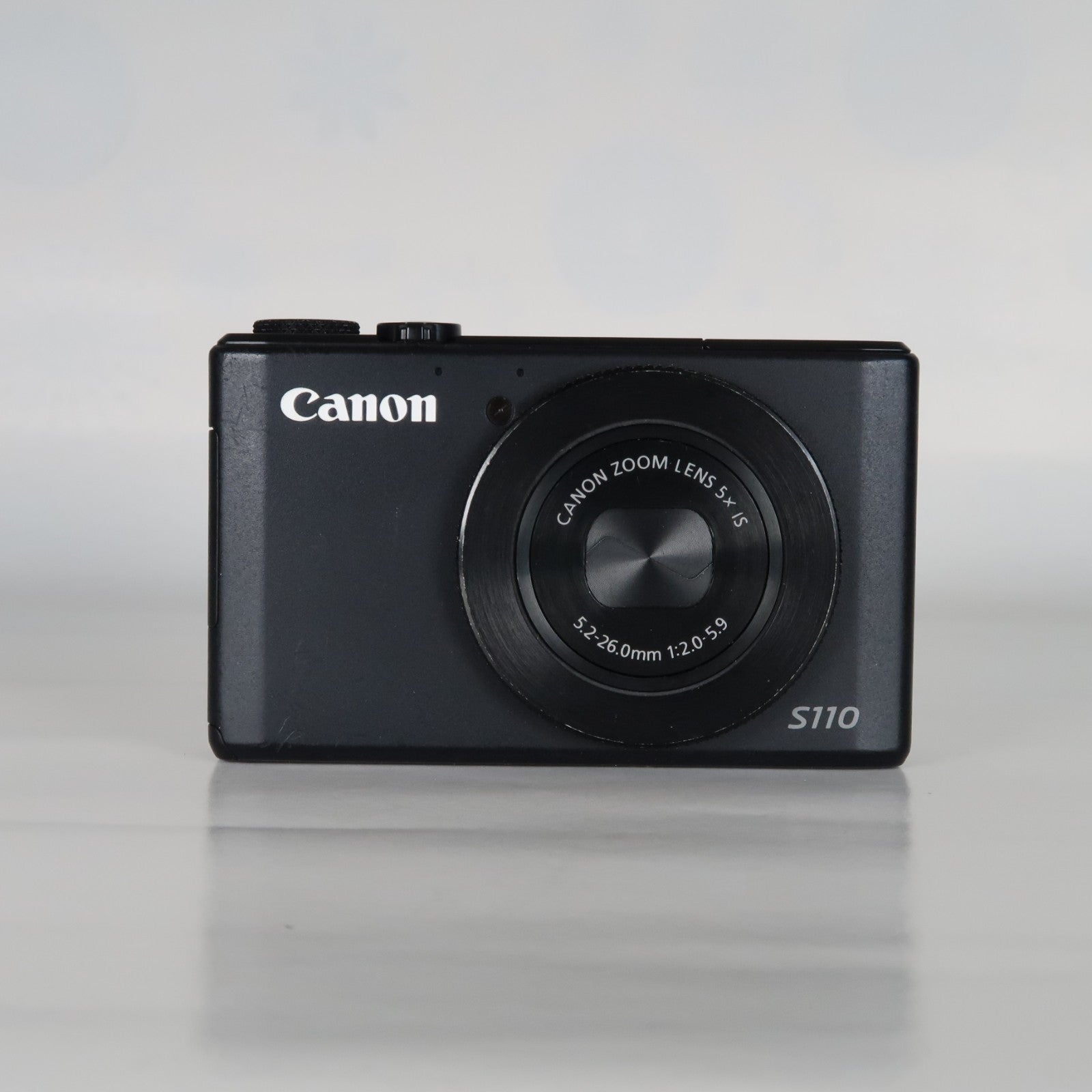 Canon PowerShot S110 12.1MP Digital Camera – Black, Case, SD Card – Excellent