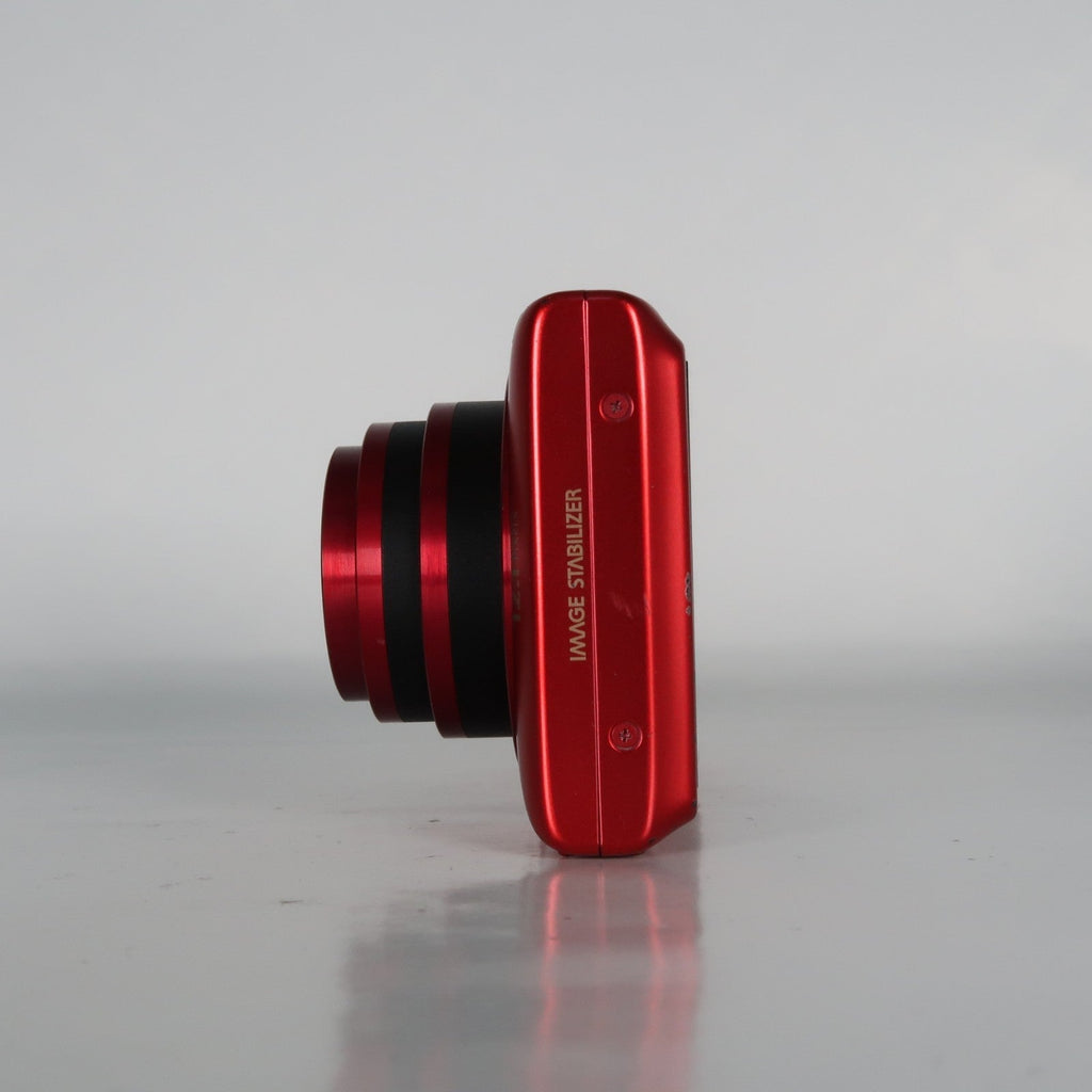 Canon IXUS 220 HS 12.1MP Digital Camera Red – Boxed Set