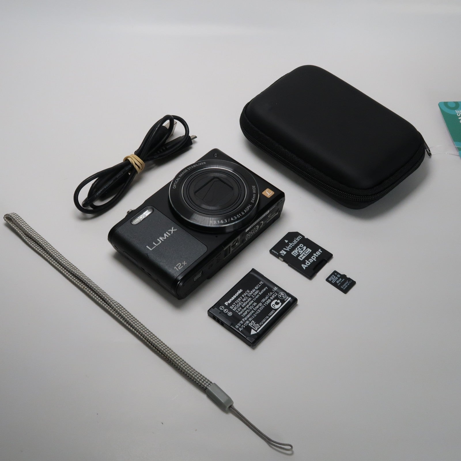 Panasonic LUMIX DMC-SZ10 16.0MP Digital Camera – Black, SD Card Included