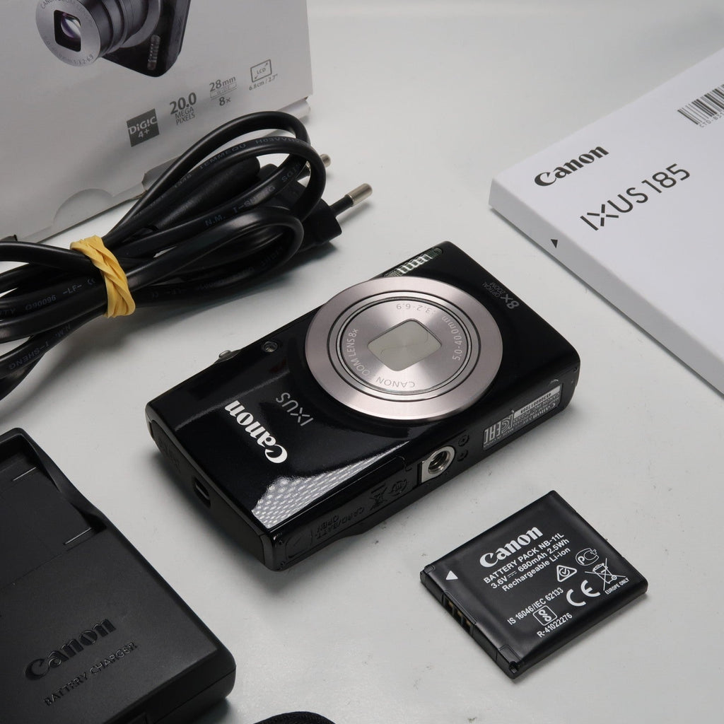 Bundle Digital Camera – Canon IXUS 185 + Sony Cyber-shot DSC-W810