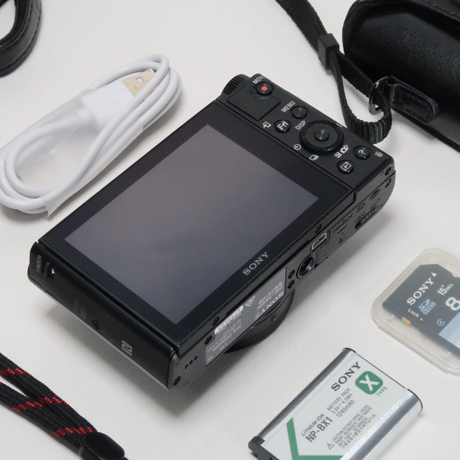 Sony Cyber-shot DSC-HX90V 18.2MP Digital Camera – Original Packaging – Excellent