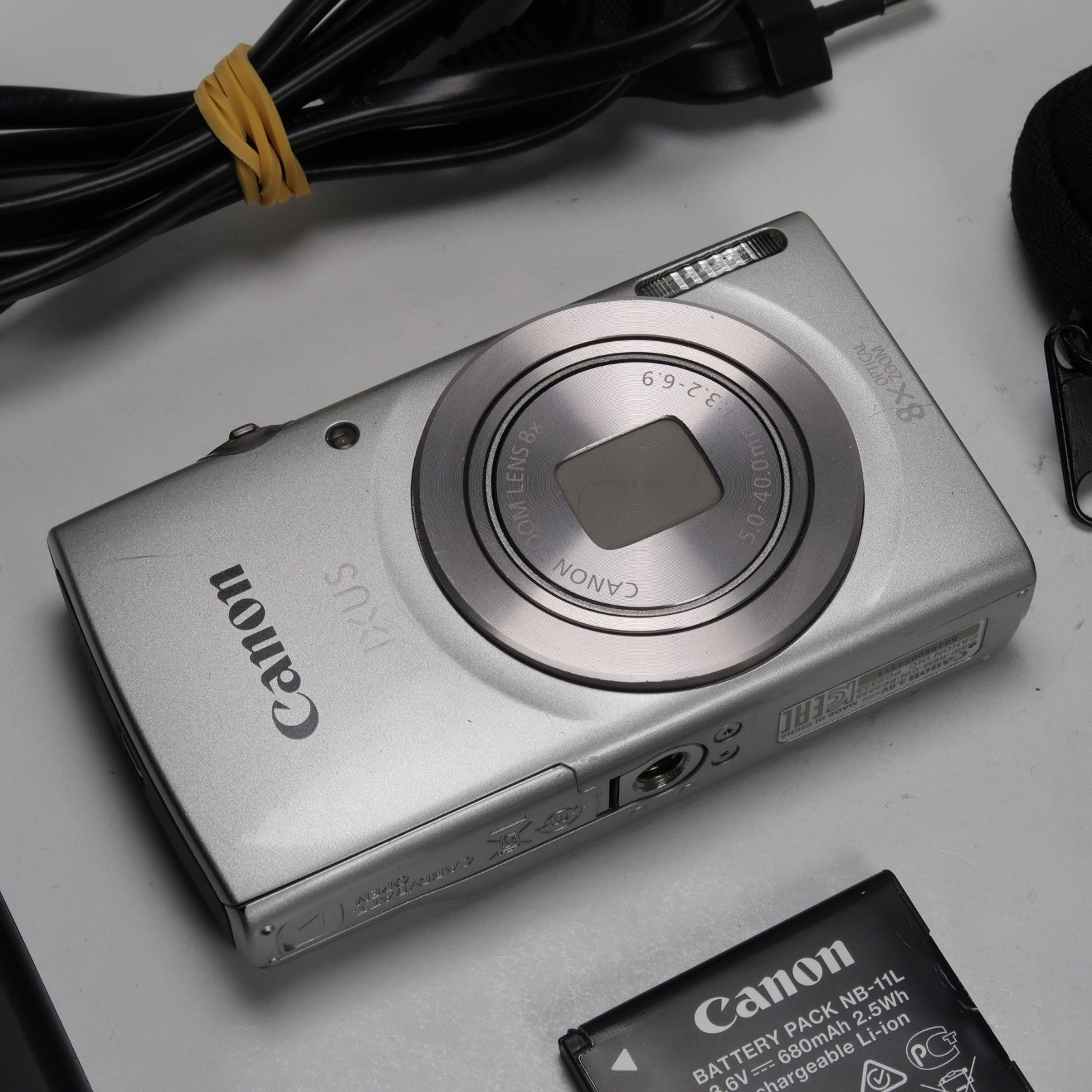 Canon IXUS 185 Silver 20.0 MP + Canon IXUS 145 Purple Digital Cameras