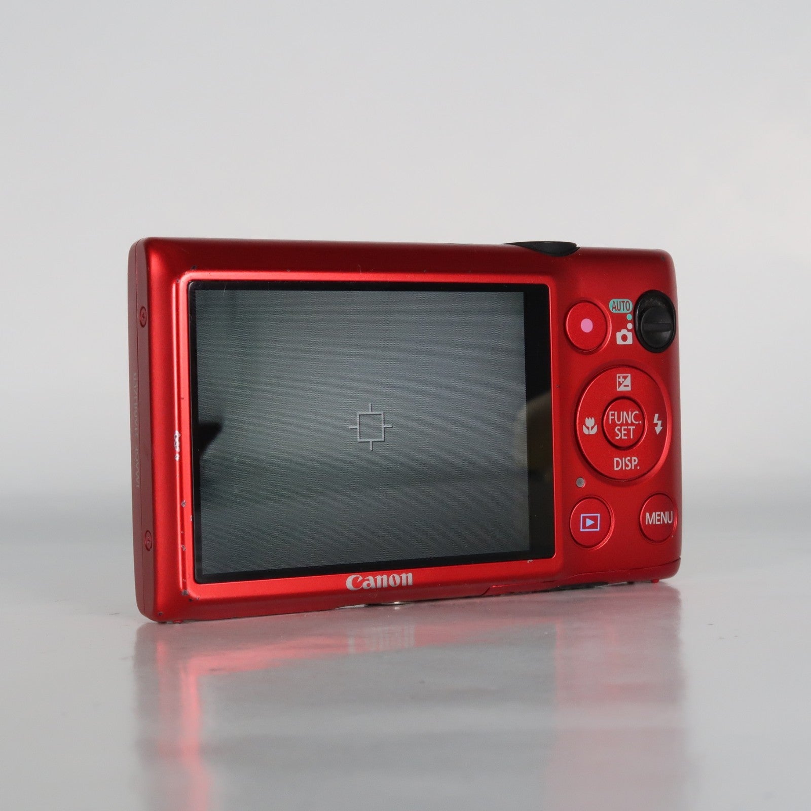 Canon IXUS 220 HS 12.1MP Digital Camera Red – Boxed Set