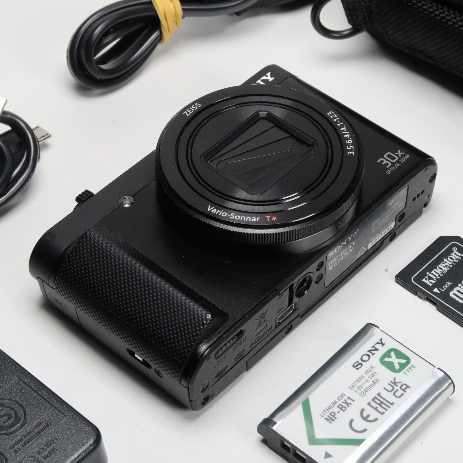 Sony Cyber-shot DSC-HX90V 18.2MP Digital Camera – Excellent Condition, Original Packaging