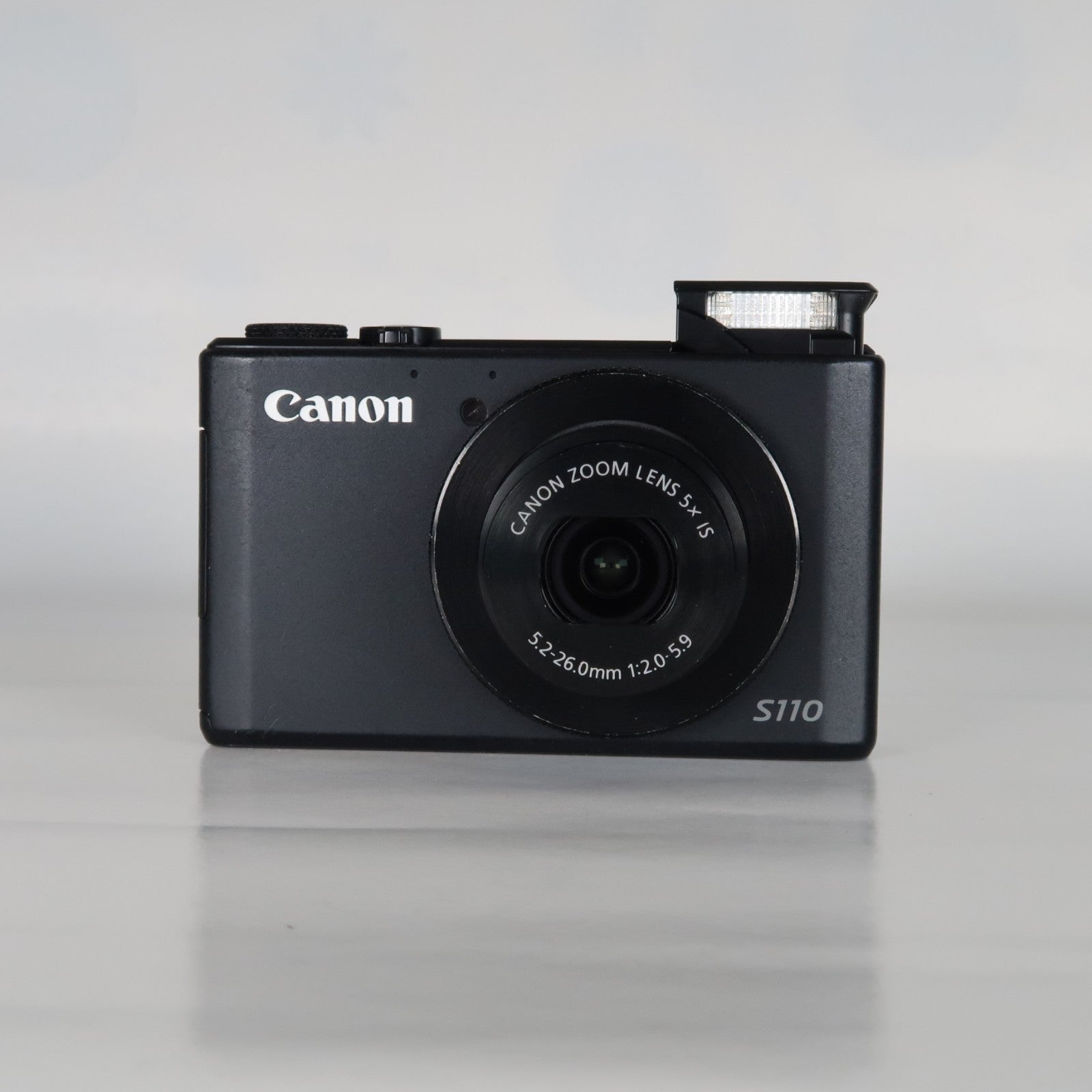 Canon PowerShot S110 12.1MP Digital Camera – Black, Case, SD Card – Excellent